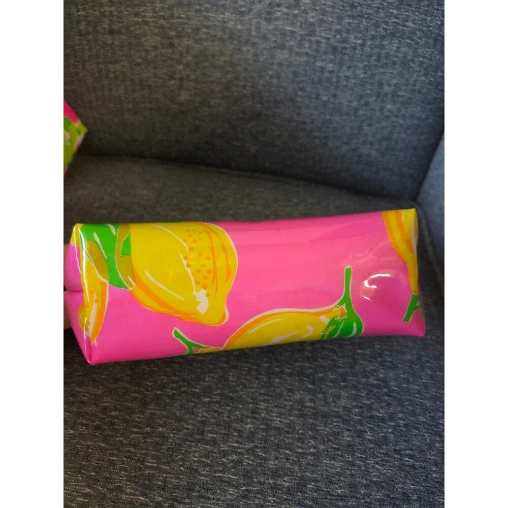 Lilly Pulitzer Estee Lauder Cosmetic Bags Set of 2